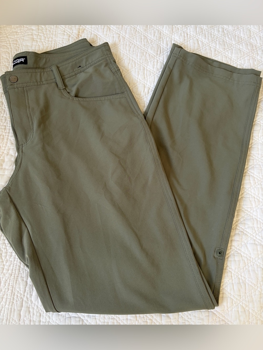 Women’s Olive Green Stretch Tactical Pants 12L